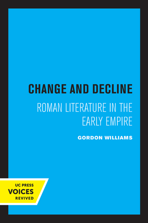 Cover image for book Change and Decline