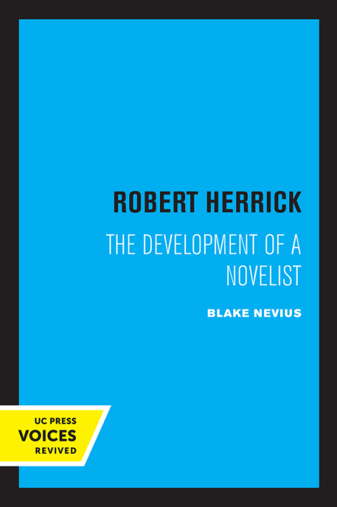 Cover image for book Robert Herrick