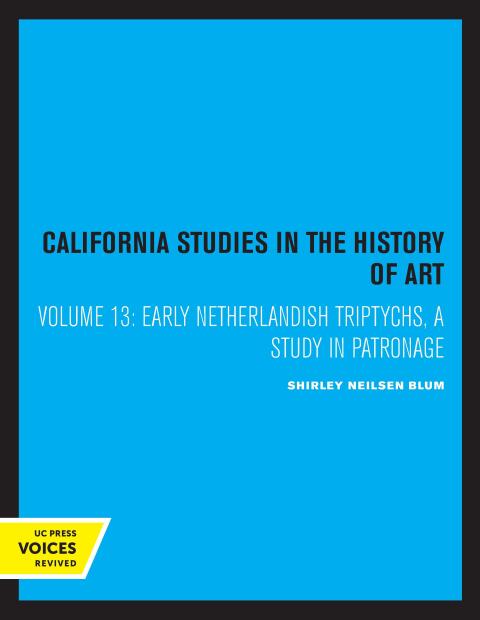 Cover image for book Early Netherlandish Triptychs