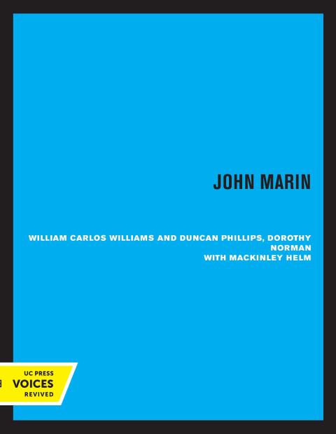 Cover image for book John Marin