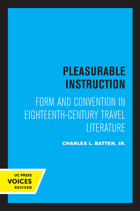 Cover image for book Pleasurable Instruction
