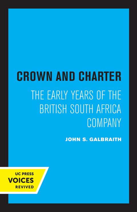 Cover image for book Crown and Charter