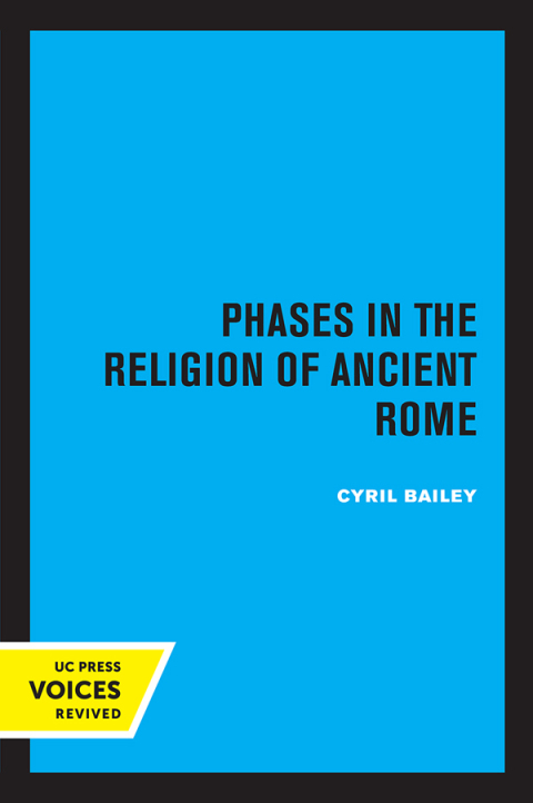Cover image for book Phases in the Religion of Ancient Rome
