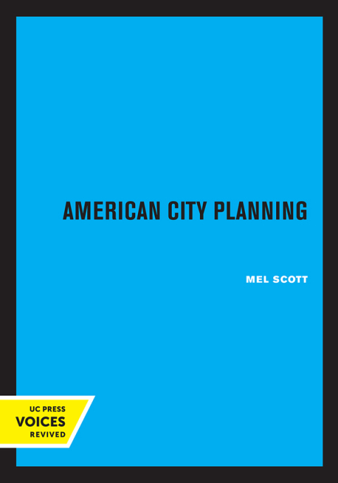 Cover image for book American City Planning