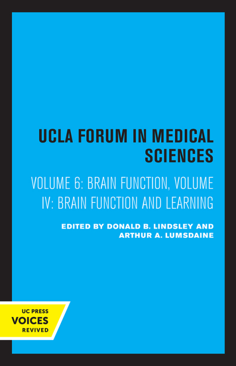 Cover image for book Brain Function and Learning, Brain Function Volume IV
