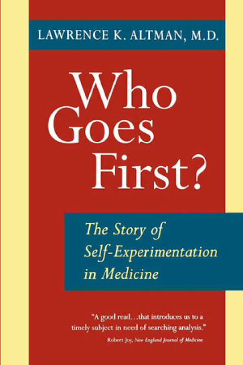 Cover image for book Who Goes First?