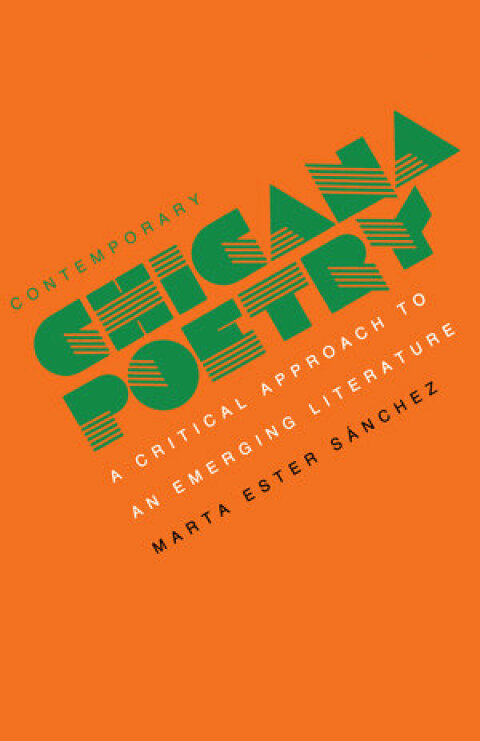 Cover image for book Contemporary Chicana Poetry