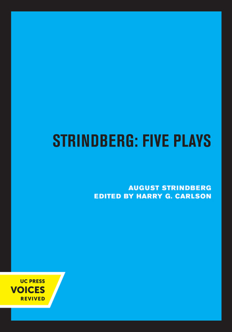 Cover image for book Strindberg
