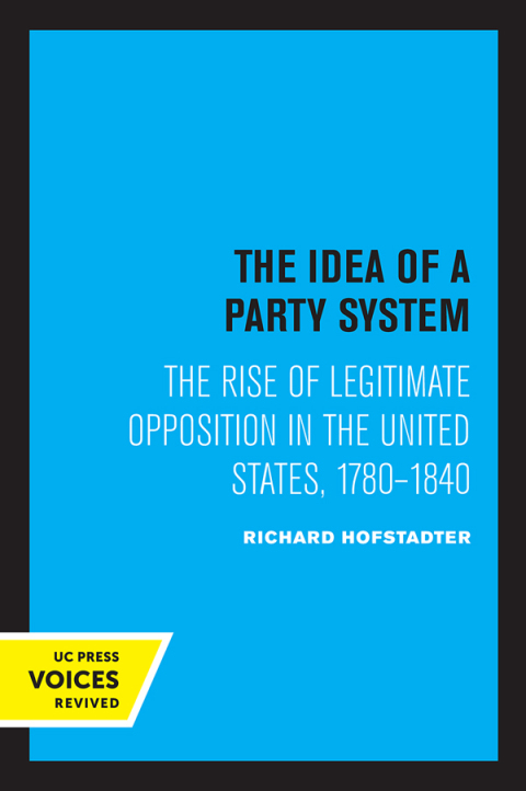 Cover image for book The Idea of a Party System