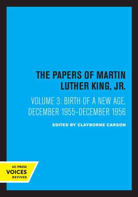 Cover image for book The Papers of Martin Luther King, Jr., Volume III