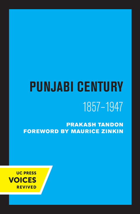 Cover image for book Punjabi Century, 1857-1947