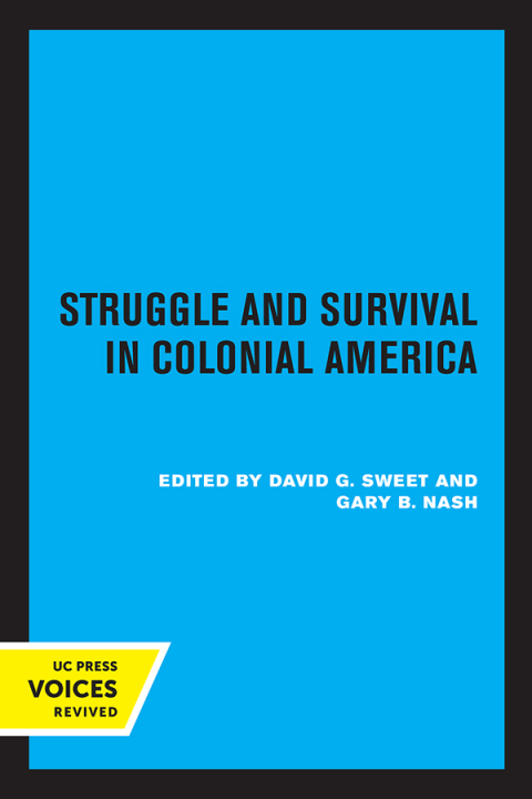 Cover image for book Struggle and Survival in Colonial America