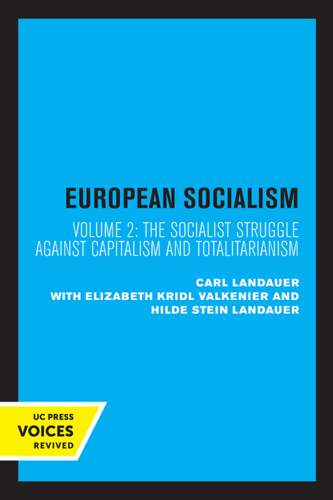 Cover image for book European Socialism, Volume II