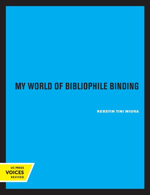 Cover image for book My World of Bibliophile Binding