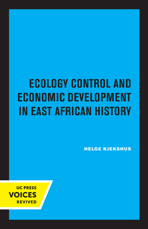 Cover image for book Ecology Control and Economic Development in East African History