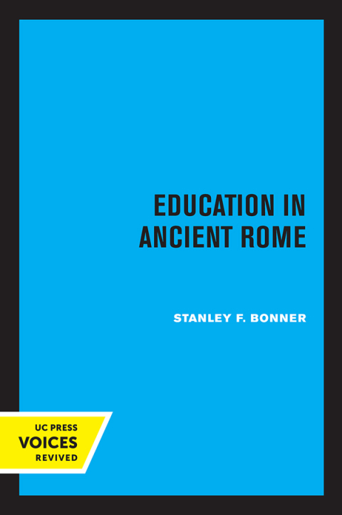 Cover image for book Education in Ancient Rome