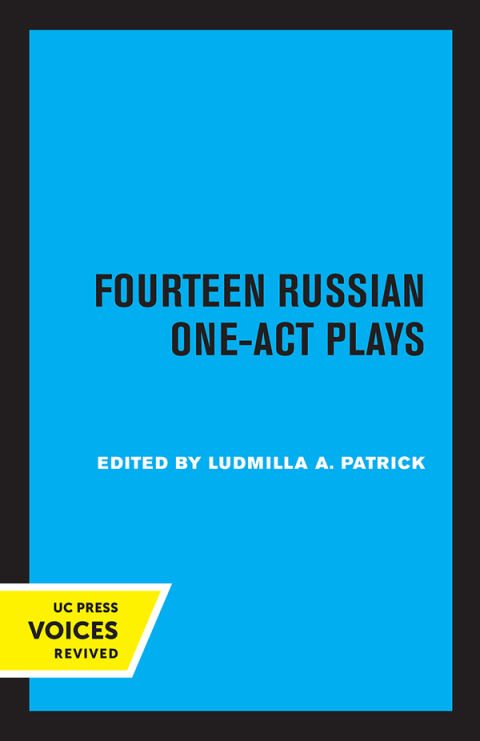 Cover image for book Fourteen Russian One-Act Plays