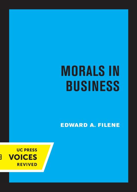 Cover image for book Morals in Business