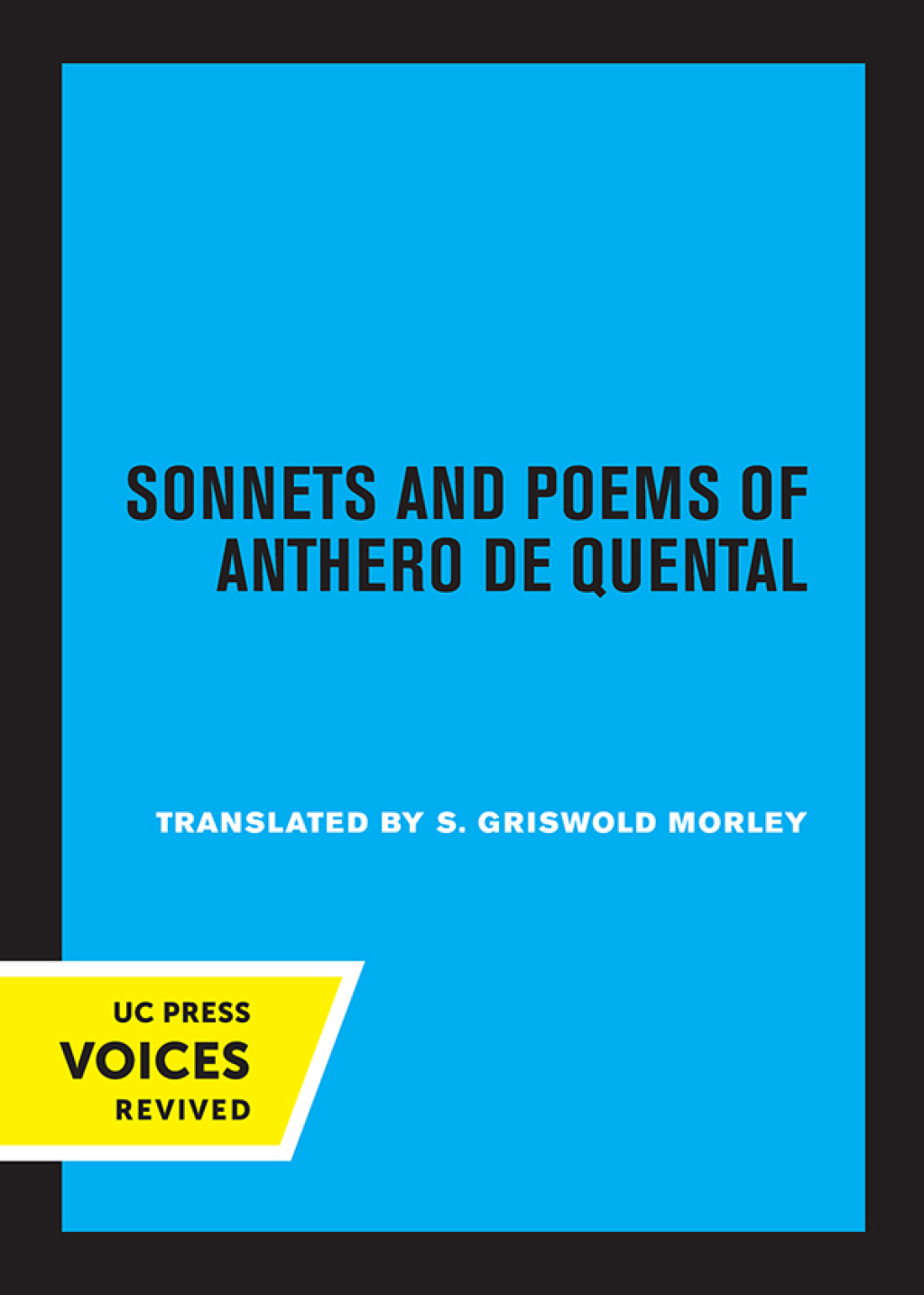 Reflowable Sonnets and Poems of Anthero de Quental; $26.58
