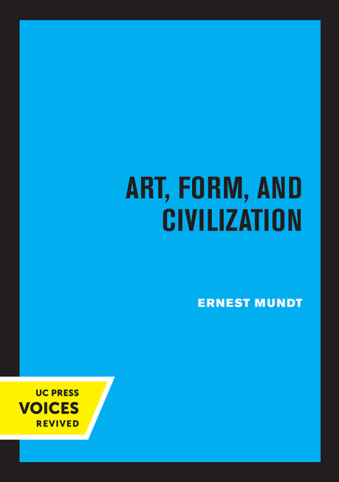 Cover image for book Art, Form, and Civilization