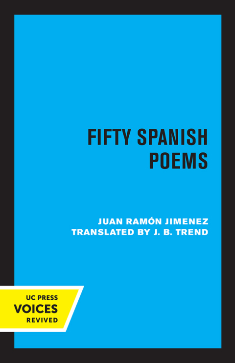 Cover image for book Fifty Spanish Poems