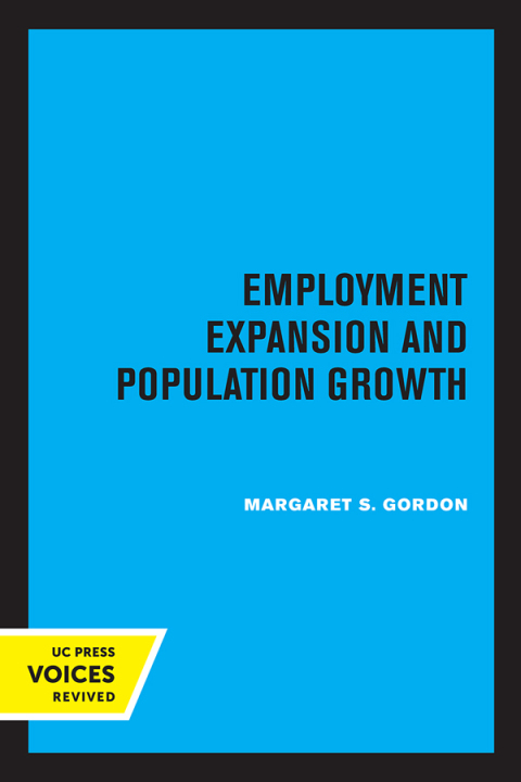 Cover image for book Employment Expansion and Population Growth