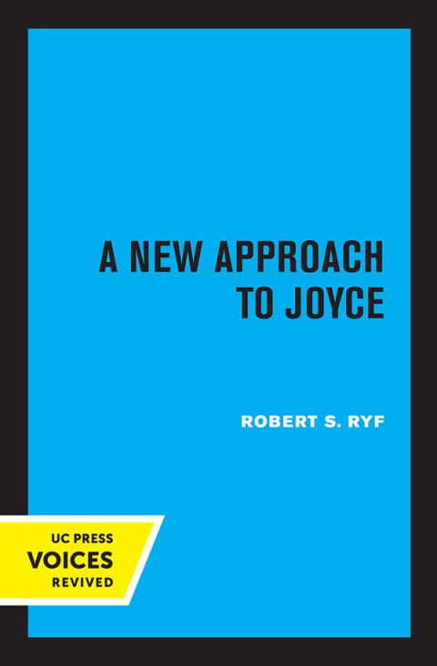 Cover image for book A New Approach to Joyce