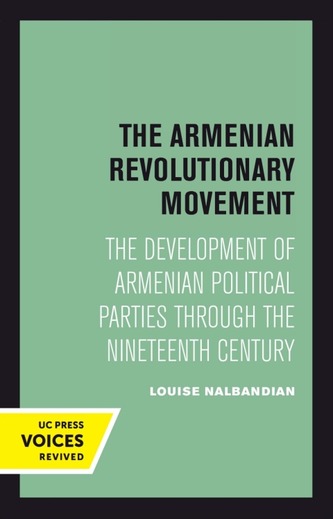 Cover image for book The Armenian Revolutionary Movement