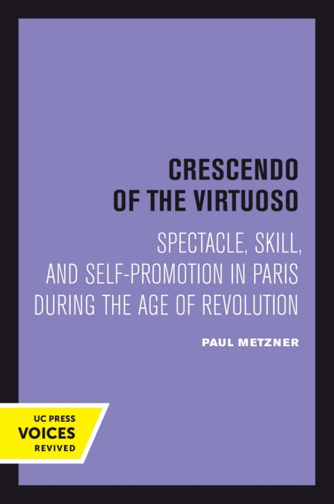 Cover image for book Crescendo of the Virtuoso