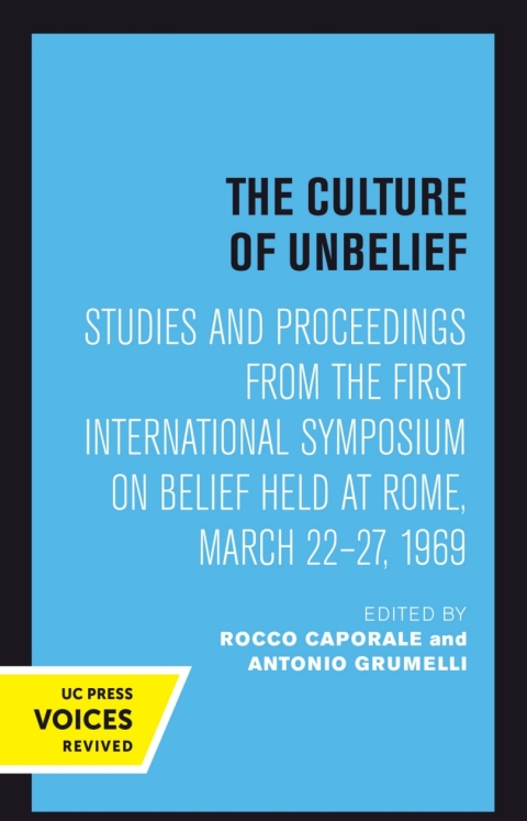 Cover image for book The Culture of Unbelief