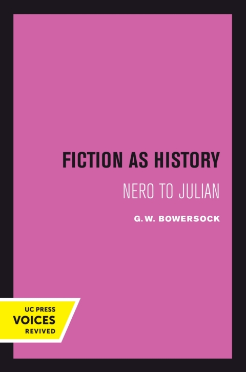 Cover image for book Fiction as History