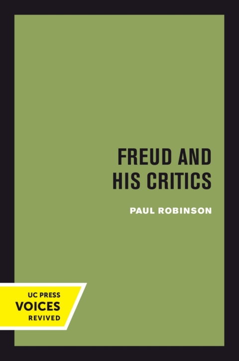 Cover image for book Freud and His Critics