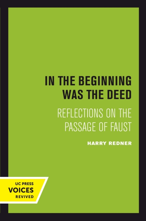 Cover image for book In the Beginning was the Deed
