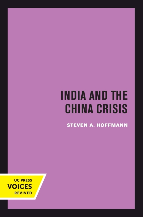 Cover image for book India and the China Crisis