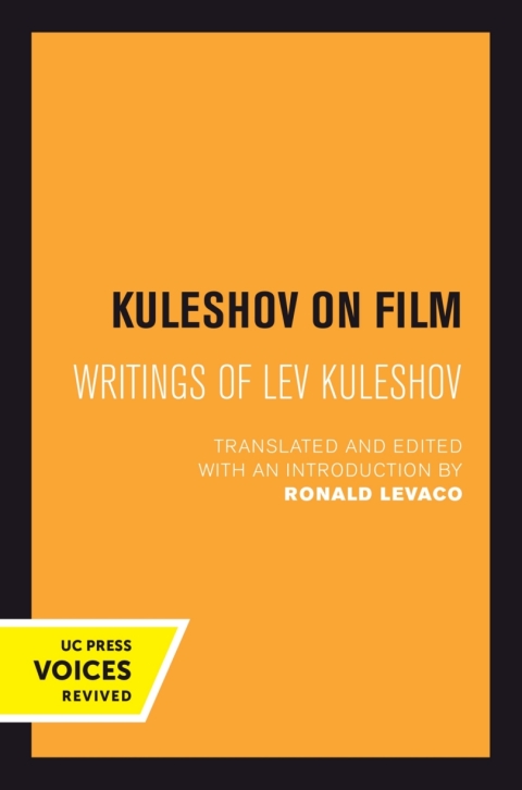 Cover image for book Kuleshov on Film