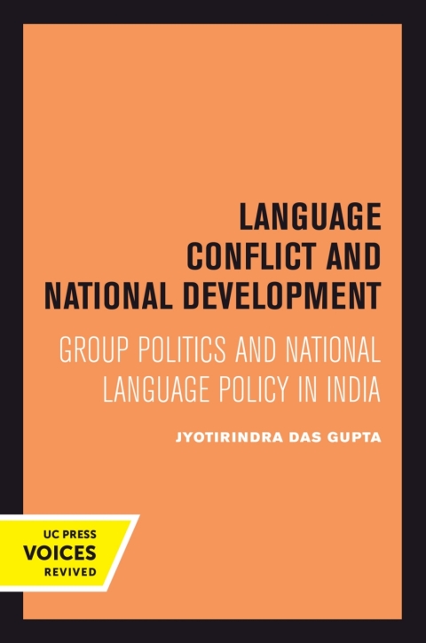 Cover image for book Language Conflict and National Development