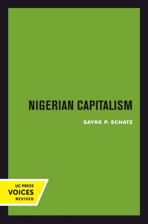 Cover image for book Nigerian Capitalism