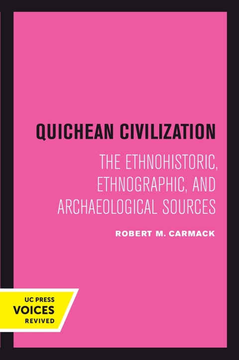 Cover image for book Quichean Civilization