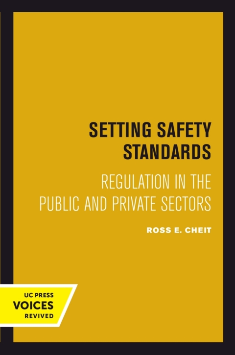 Cover image for book Setting Safety Standards