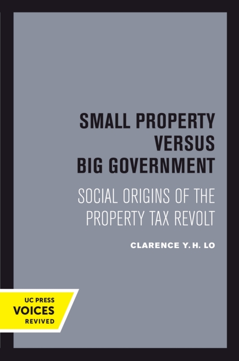 Cover image for book Small Property versus Big Government