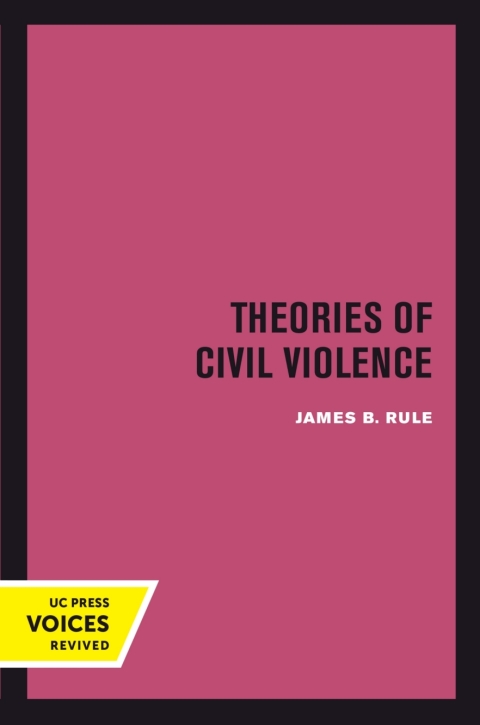Cover image for book Theories of Civil Violence