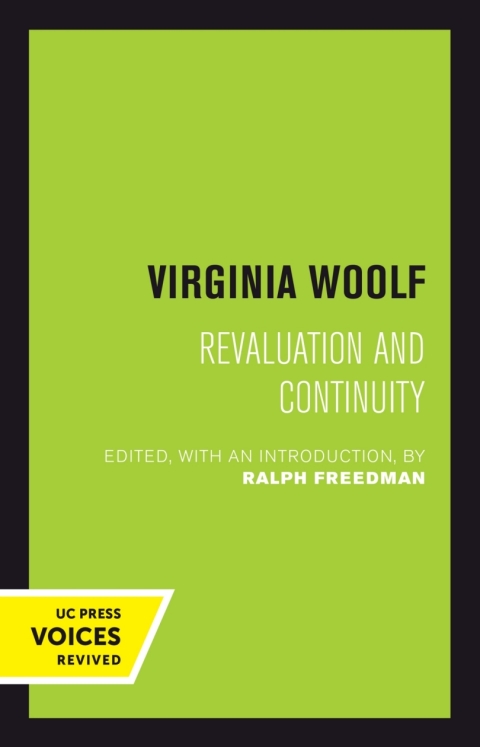 Cover image for book Virginia Woolf
