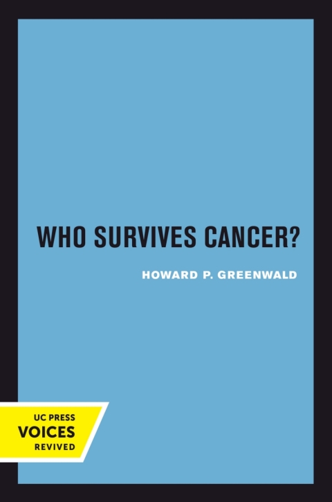 Cover image for book Who Survives Cancer?