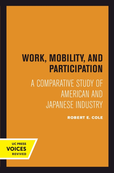 Cover image for book Work, Mobility, and Participation