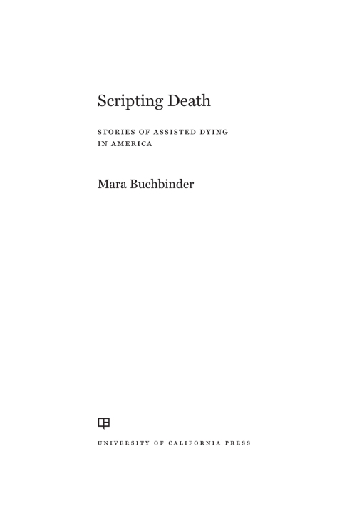 Cover image for book Scripting Death
