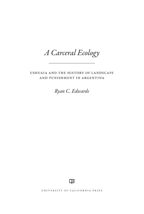 Cover image for book A Carceral Ecology