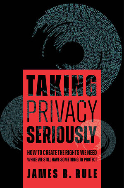 Cover image for book Taking Privacy Seriously