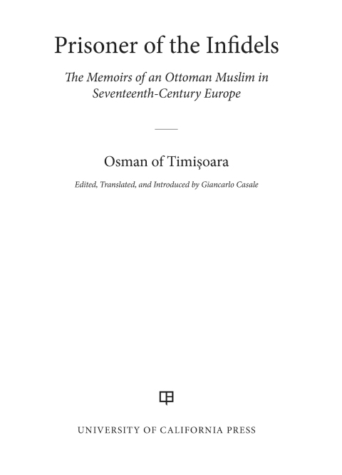Cover image for book Prisoner of the Infidels