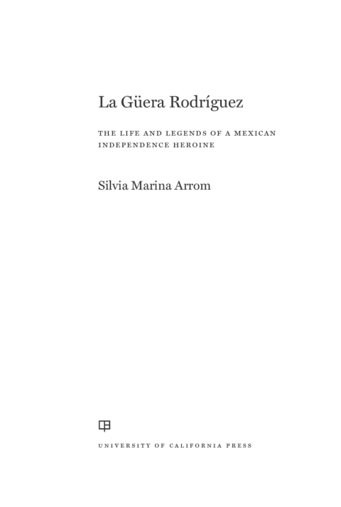 Cover image for book La Guera Rodriguez