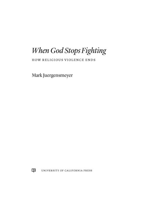 Cover image for book When God Stops Fighting